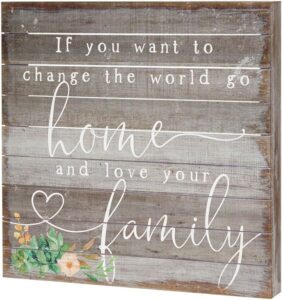 Love Your Family Sincere Home Decor