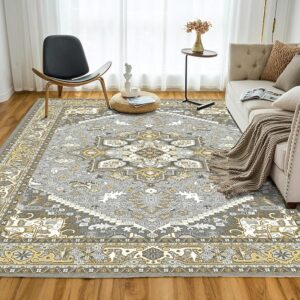 VK·LIVING Machine Washable Rug Vintage Home Decor